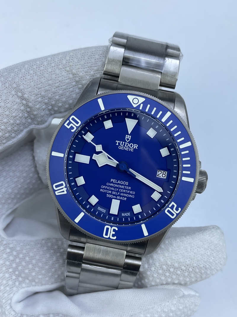 (준비완료/특급배송)NO.3073/ XF공장 튜더 펠라고스 블루 티타늄 V5