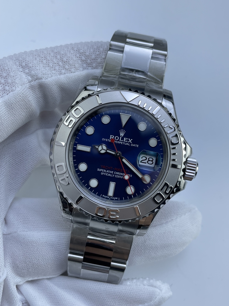 (준비완료/특급배송 할인판매)NO.3302/VS공장 요트마스터 블루 3135풀카피 클론무브