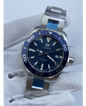 (준비완료/특급배송)NO.3321/신공장 태그호이어 아쿠아레이서 41MM 블루 브슬