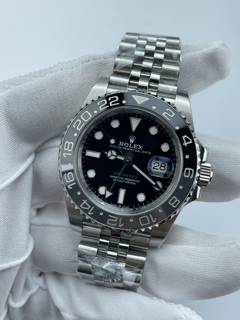(준비완료/특급배송)NO.3451/롤렉스 지엠티마스터2 블랙그레이 쥬빌레 QP공장