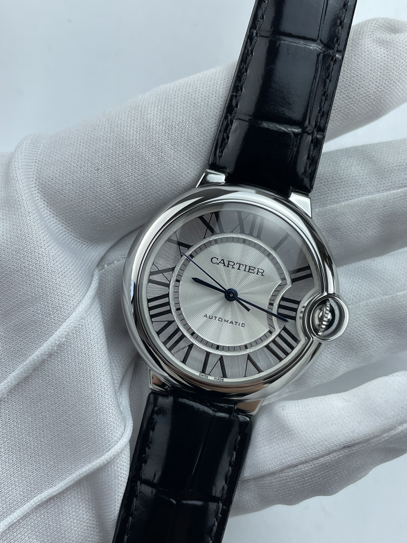 (준비완료/특급배송)NO.3625/AF공장 까르띠에 발롱블루 36미리 오토